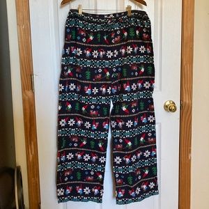 Hanna Anderson Holiday Pajama Pant- Gnome